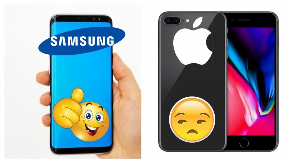 Samsung porazil nové iPhony v hodnocení zákazníků